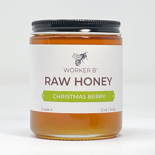 Christmas Berry Raw Honey