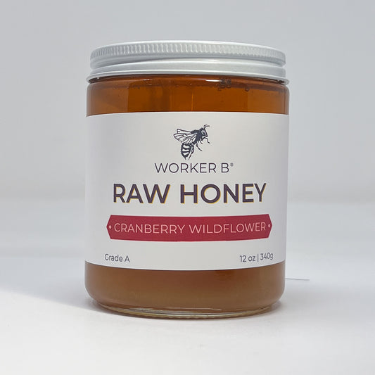 Cranberry Wildflower Raw Honey
