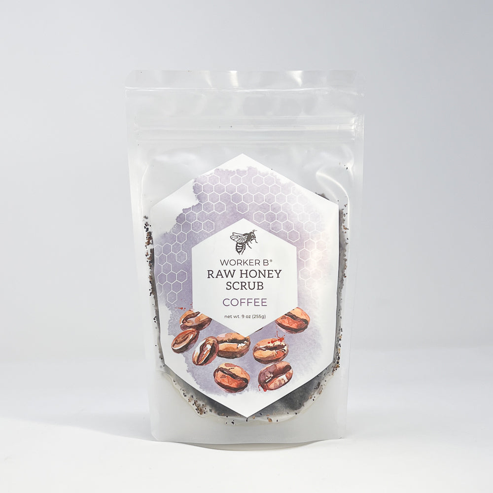 Coffee Raw Honey Scrub