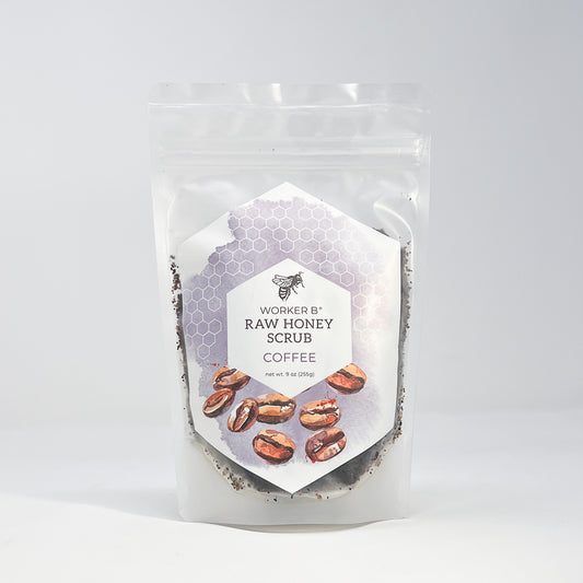 Coffee Raw Honey Scrub