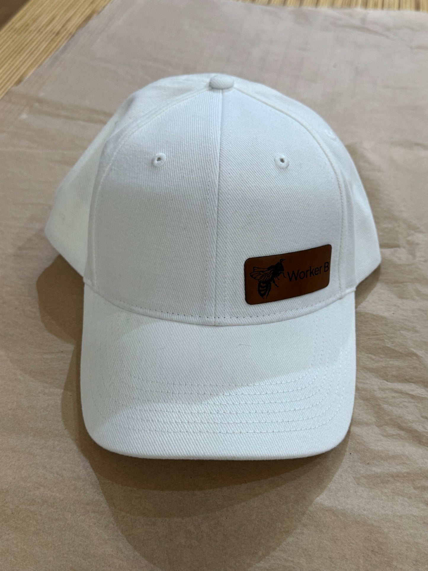 Worker B Hat - White