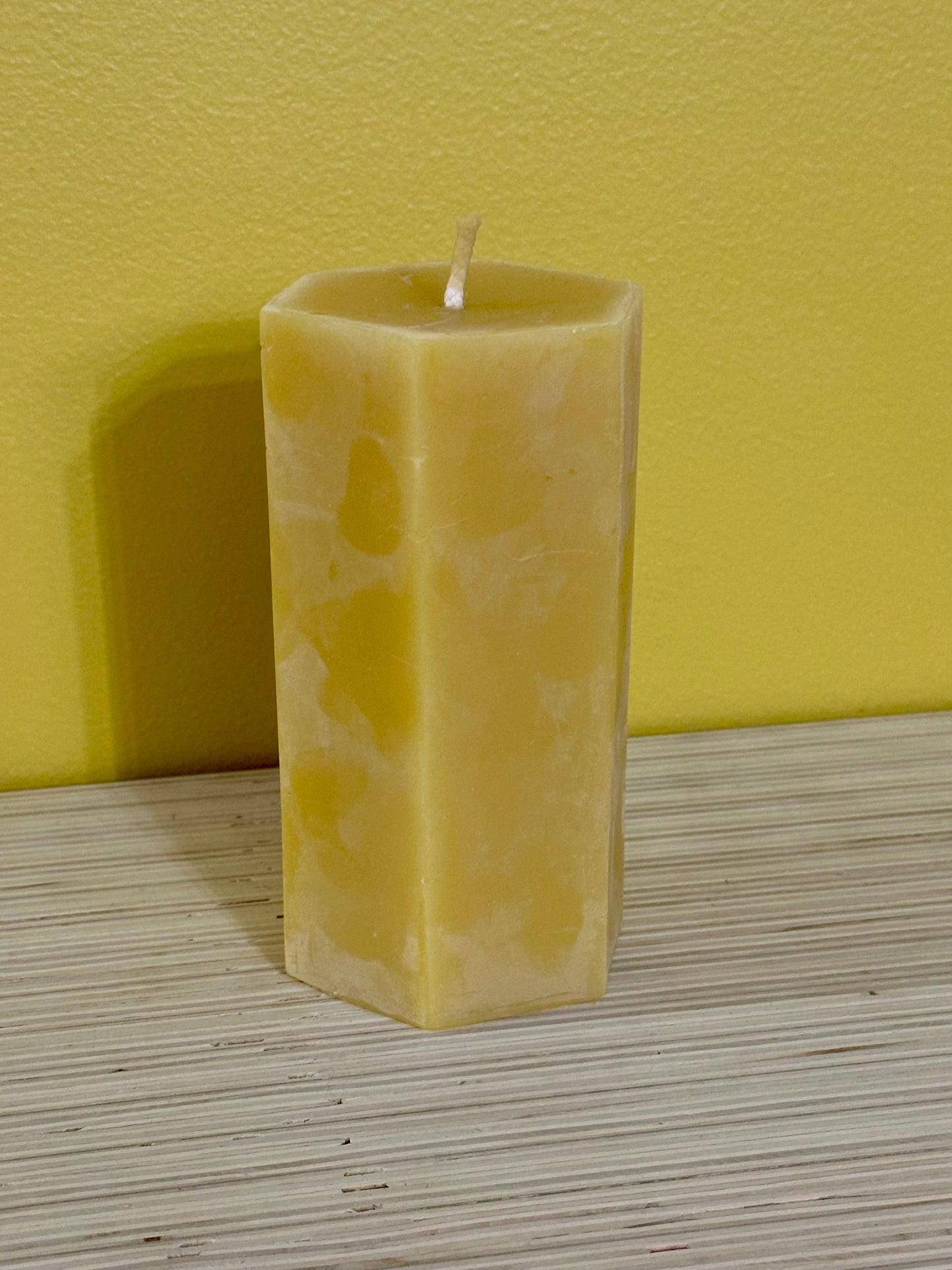 Bayberry Hexagon Pillar Candle