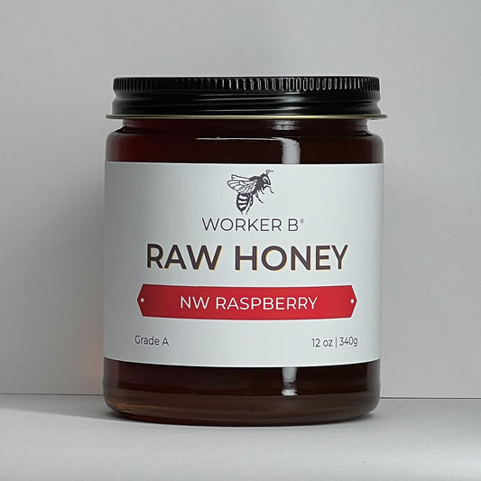 Northwestern Raspberry Raw Honey