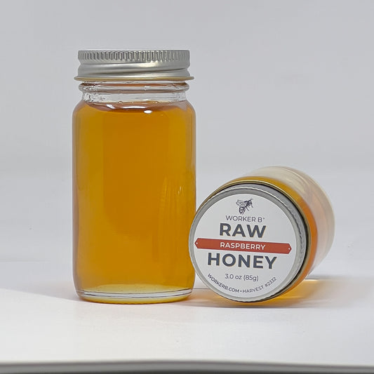 Raspberry Raw Honey (Mini)