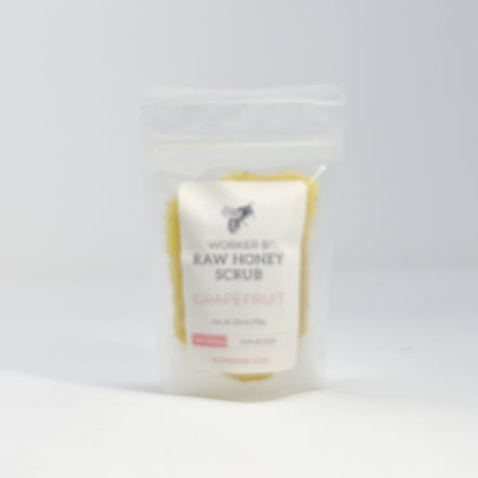 Grapefruit Raw Honey Scrub (Travel)