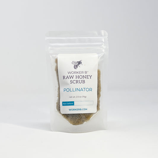 Pollinator Raw Honey Scrub (Travel)