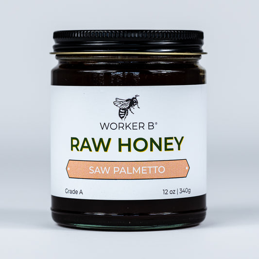 Saw Palmetto Raw Honey