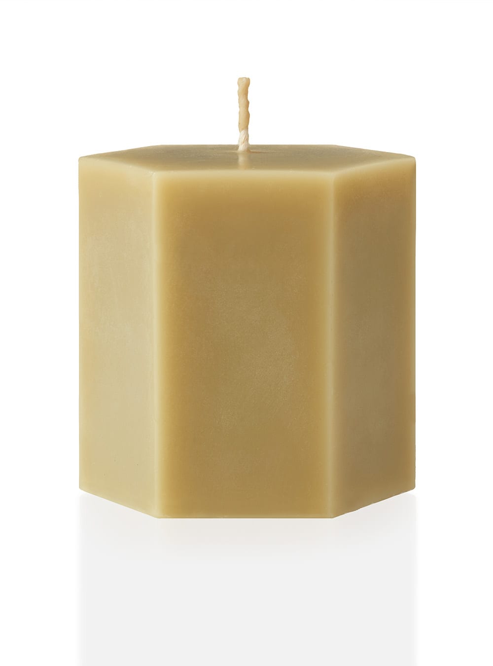 Bayberry Hexagon Pillar Candle