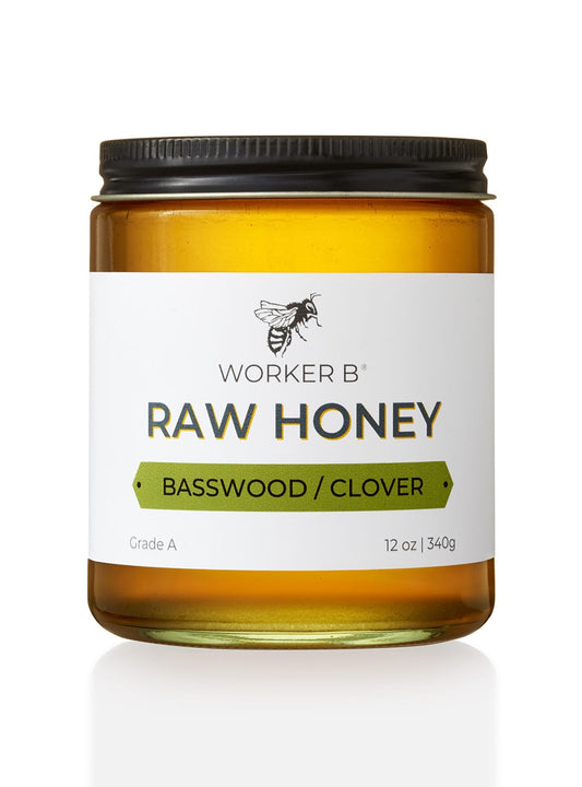 Basswood Clover Raw Honey