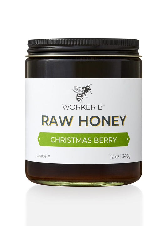 Christmas Berry Raw Honey