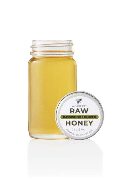 Basswood Clover Raw Honey (Mini)