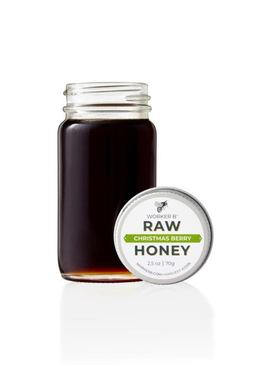 Christmas Berry Raw Honey (Mini)