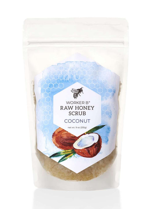 Coconut Raw Honey Scrub